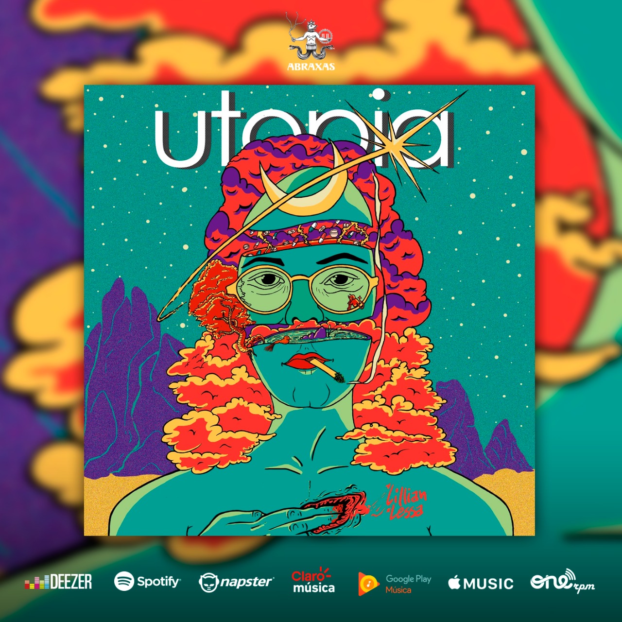 Capa do álbum "Utopia". Foto: Divulgação.