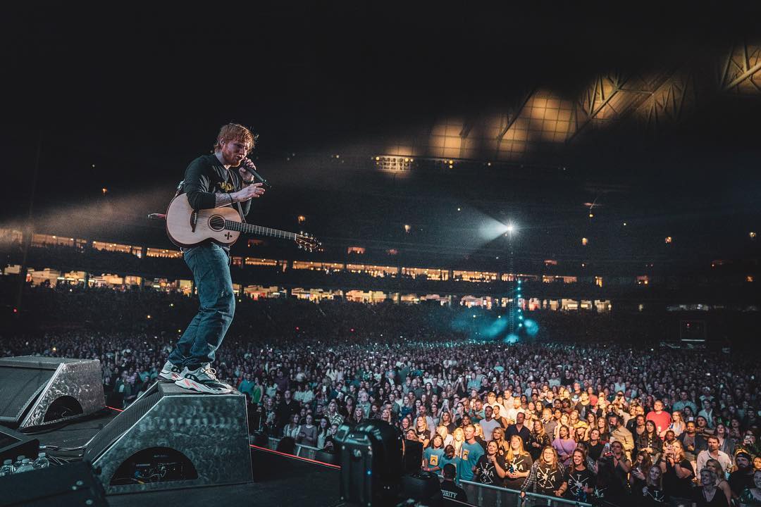 Ed Sheeran. Foto: Reprodução/Instagram (@teddysphotos)