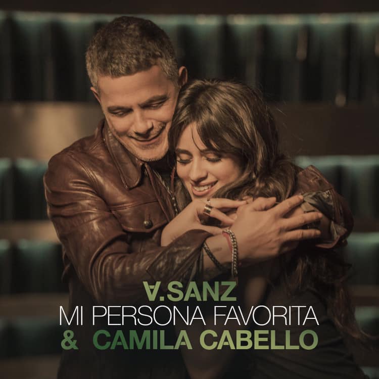 Alejandro Sanz e Camila Cabello. Foto: Reprodução/Facebook