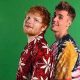 Ed Sheeran e Justin Bieber. Foto: Reprodução/Instagram (@teddysphotos)