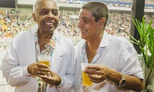 Zeca Pagodinho e Gilberto Gil. Foto: Leo Cavallini/Divulgação.