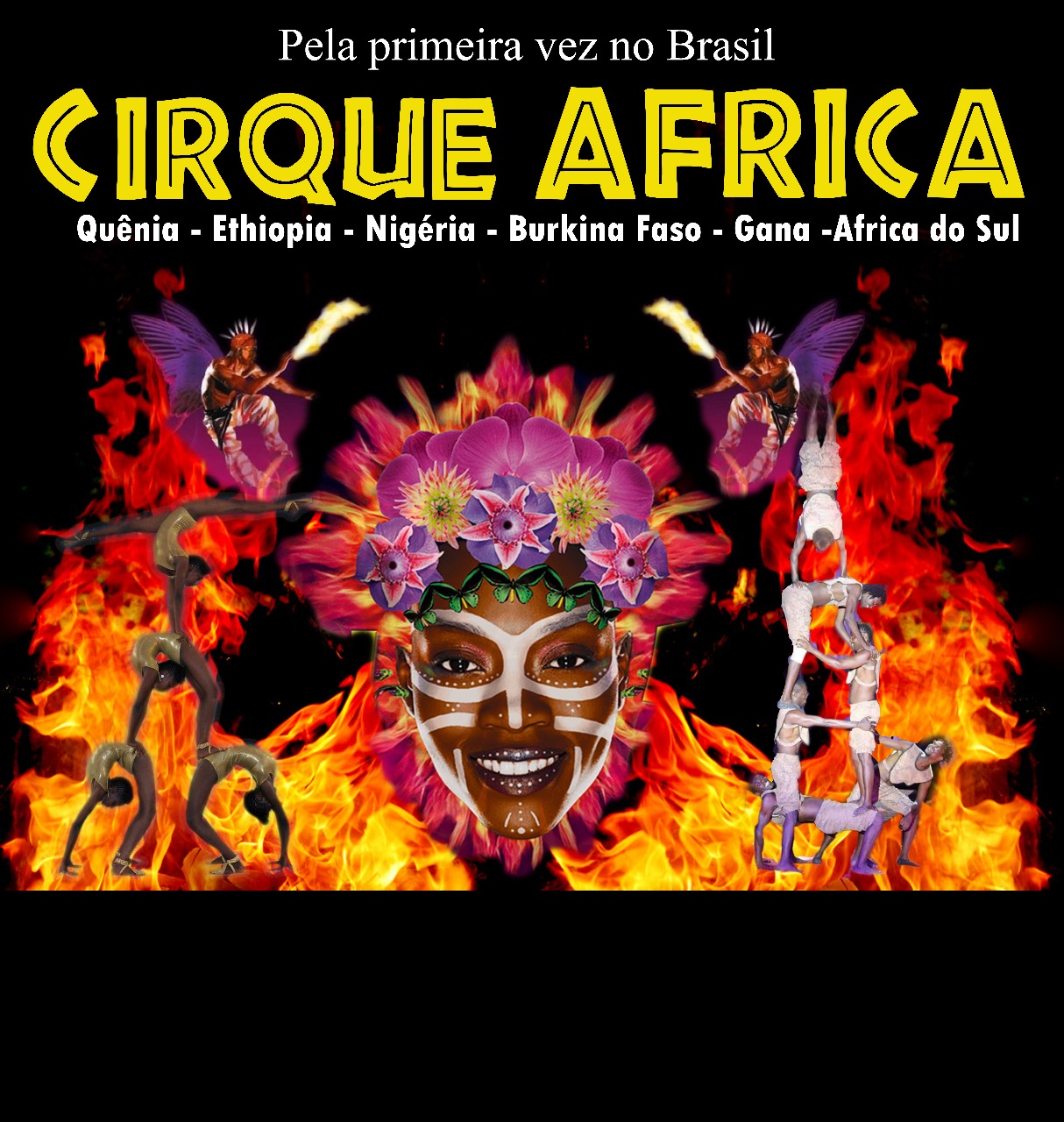 Cirque África. Foto: Divulgação.