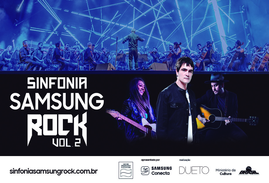 Sinfonia Samsung Rock II. Foto: Divulgação.