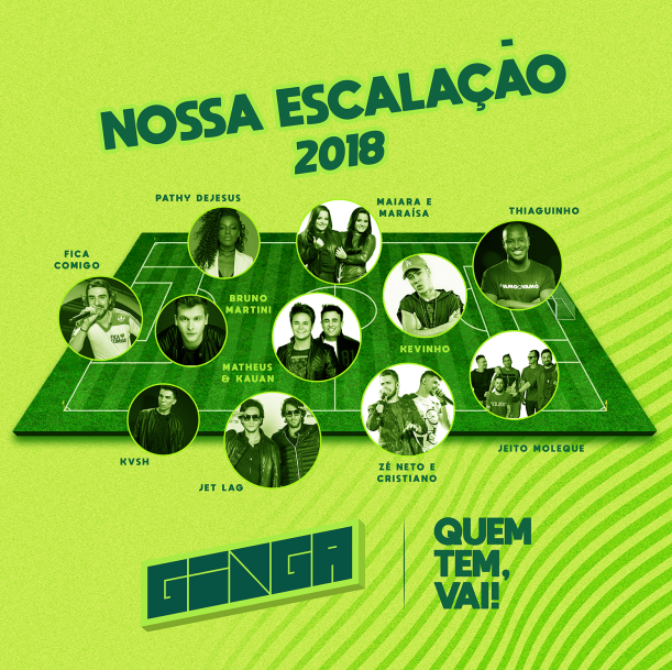 Lineup do evento. Foto: Divulgação