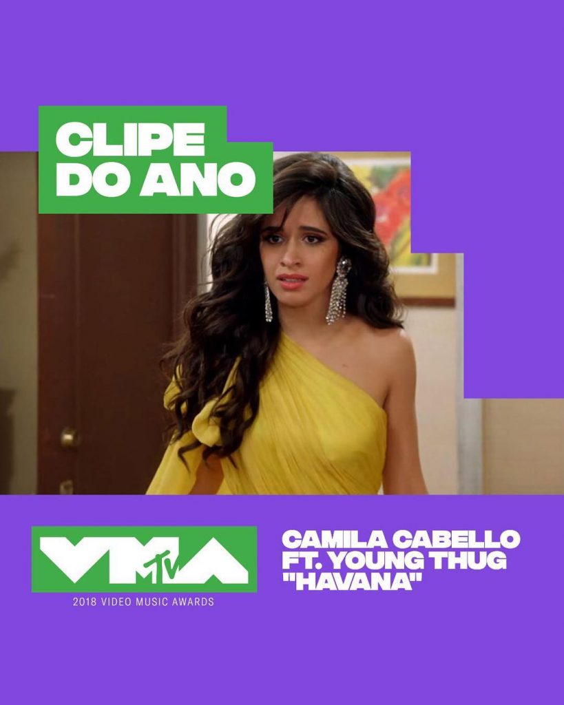 Camila Cabello. Foto: Reprodução/Instagram (@mtvbrasil)