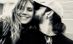 Heidi Klum e Tom Kaulitz. Foto: Reprodução/Instagram (@heidiklum)