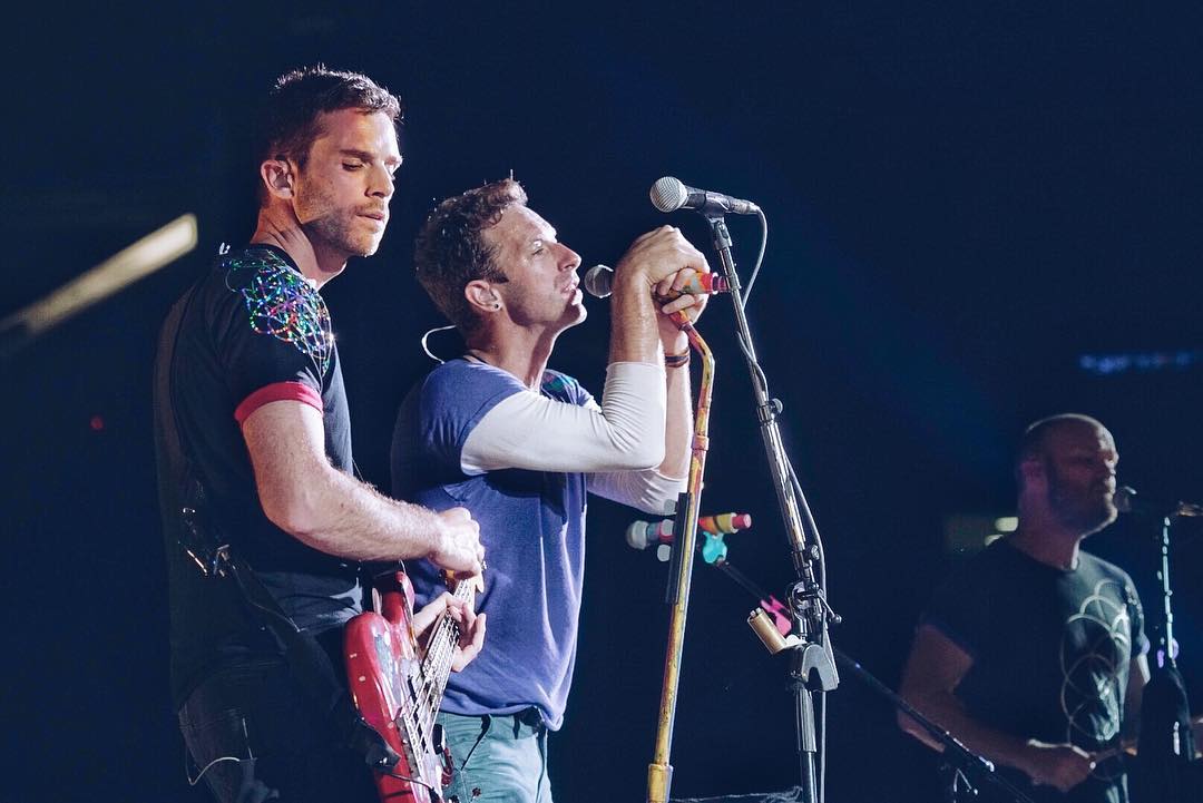 Coldplay. Foto: Reprodução/Instagram (@coldplay)