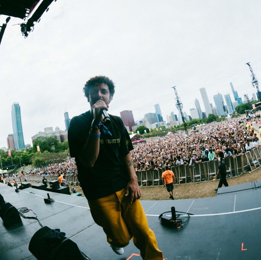 Grandson. Lollapalooza Chicago 2021. Foto: Reprodução / Instagram (@grandson)
