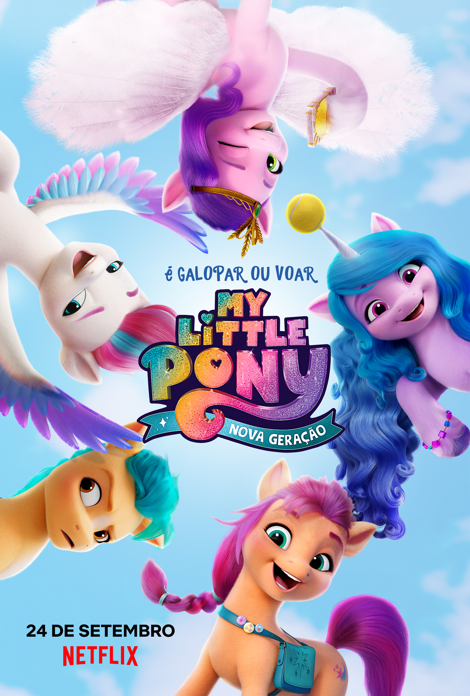 Pôster My Little Pony - Nova Geração / Foto: Divulgação / Netflix