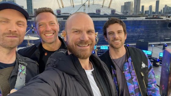 Coldplay. Foto: Reprodução / Instagram (@coldplay)