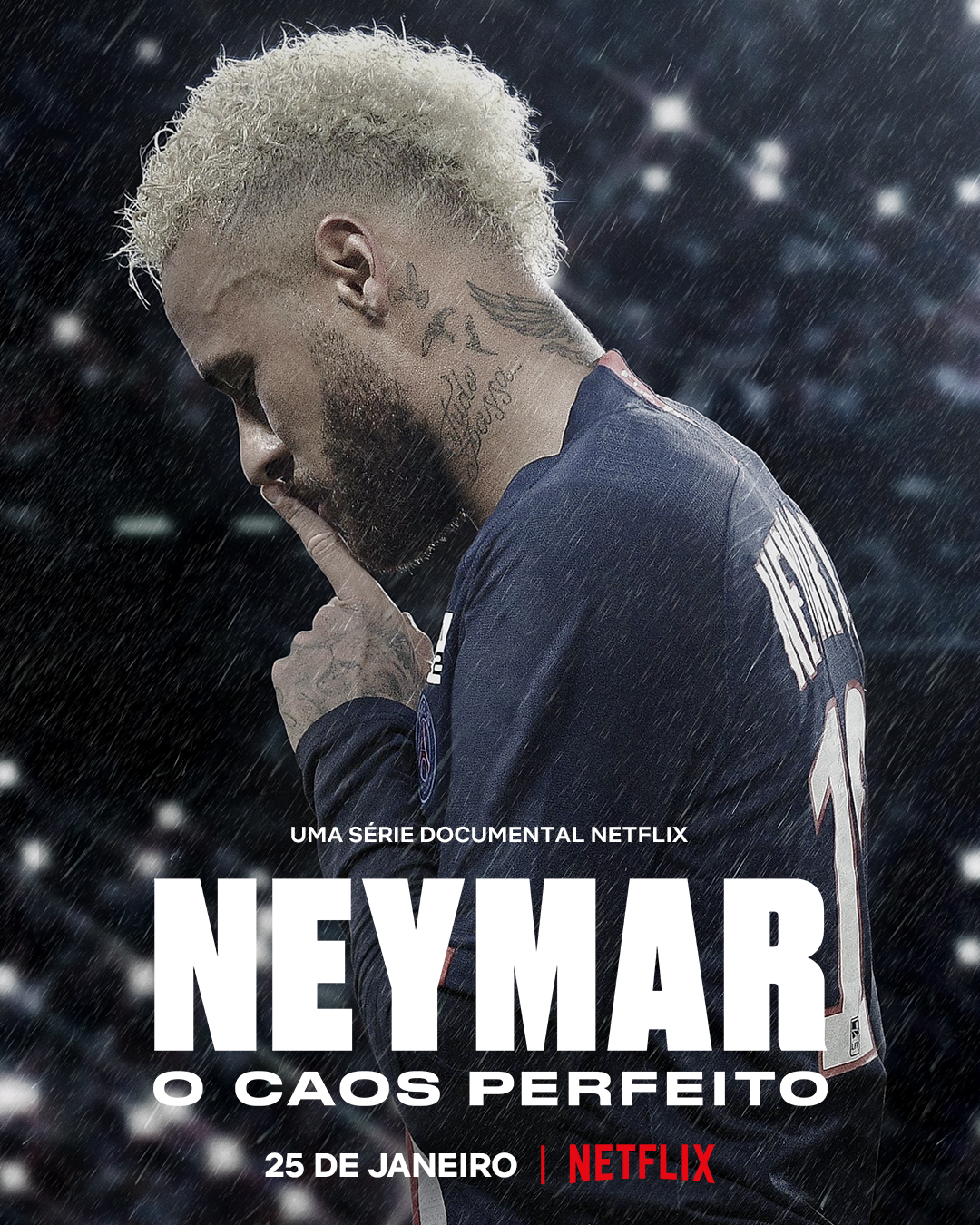 Neymar. Foto: Divulgação / Netflix