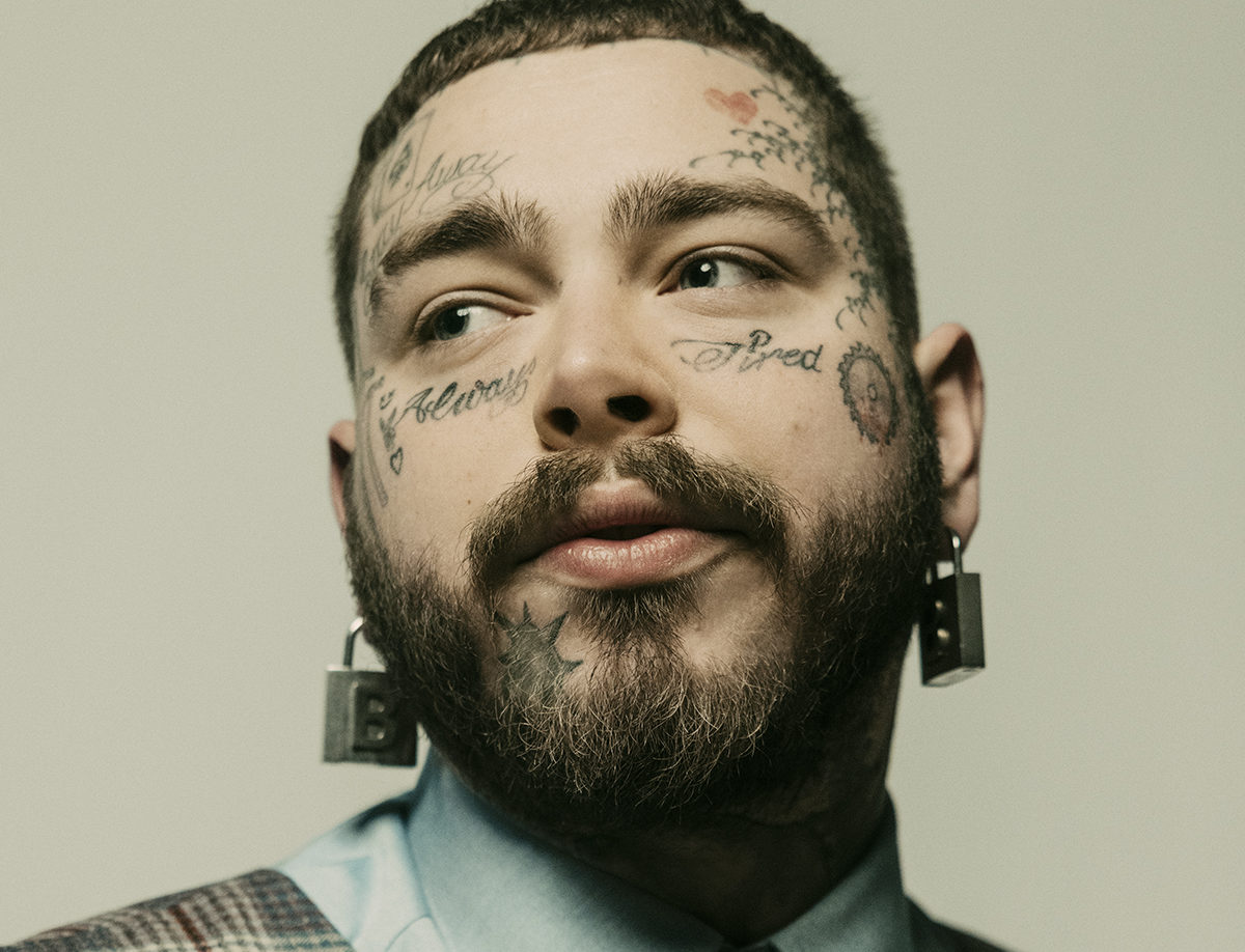 Post Malone. Foto: Divulgação